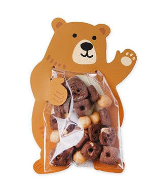 10 Sheets/Bag Cute Cartoon Gifts Bags Christmas Party Cookie Packaging - Lusy Store