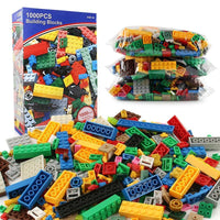 1000 Pieces Building Blocks Sets City DIY Creative Bricks Compatible Lego Minecraft Friends Creator Toys - Lusy Store