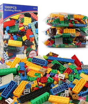 1000 Pieces Building Blocks Sets City DIY Creative Bricks Compatible Lego Minecraft Friends Creator Toys - Lusy Store