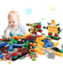 1000 Pieces Building Blocks Sets City DIY Creative Bricks Compatible Lego Minecraft Friends Creator Toys - Lusy Store
