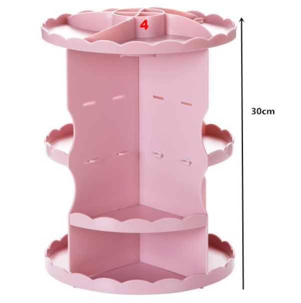 360 Rotating Make-up Organizer - Lusy Store