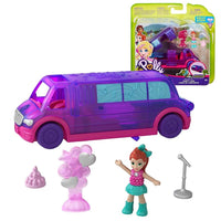 Original Polly Pocket 90s Mini Lovely Hidden World Kid Toys Girls Gift Doll Purple Red