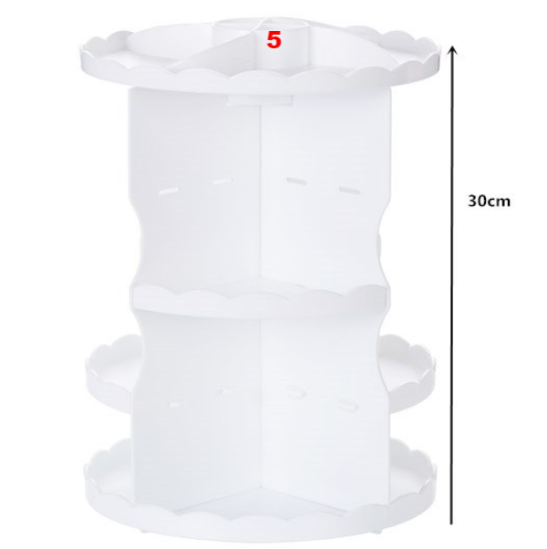 360 Rotating Make-up Organizer - Lusy Store