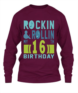 16 Year Old Birthday Gift Funny Long Sleeve - Lusy Store