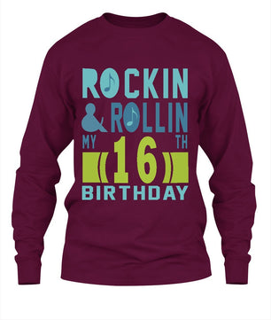16 Year Old Birthday Gift Funny Long Sleeve - Lusy Store