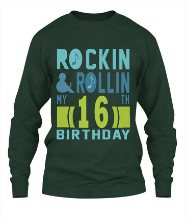 16 Year Old Birthday Gift Funny Long Sleeve - Lusy Store