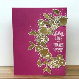 16Pcs Love and Thanks Metal Cutting Dies for Scrapbooking Die Cuts - Lusy Store