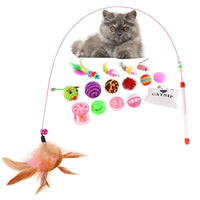 16PCS/Set Cute Variety Pack Cats Funny Mouse Toys Catnip Sisal Balls Gift - Lusy Store
