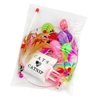 16PCS/Set Cute Variety Pack Cats Funny Mouse Toys Catnip Sisal Balls Gift - Lusy Store