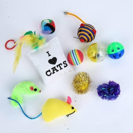 18 Variety Small Mini Cat Toy Mouse Game Gift Toys - Lusy Store