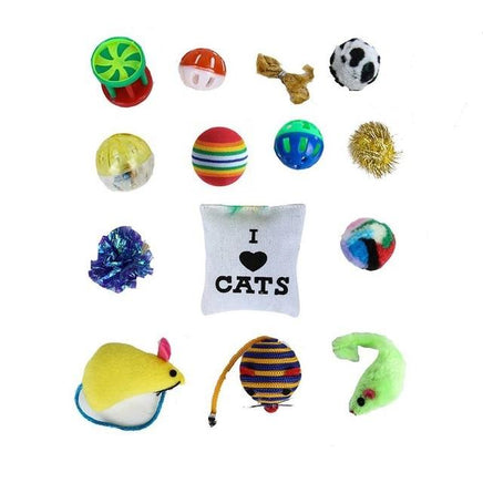 18 Variety Small Mini Cat Toy Mouse Game Gift Toys - Lusy Store