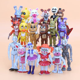 18pcs FNAF Sister Location Five Nights At Freddy's PVC Action Figure Toy - Lusy Store