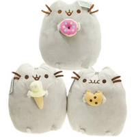 Kawaii Brinquedos New Cat Pusheen Cookie & Icecream & Doughnut 3 Styles Stuffed & Plush Animals Toys - Lusy Store