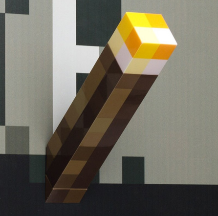 Hand Held or Wall Mount Room Decoration Or Weapons Original LED Minecraft Light Night Wall Torch Christmas Toys Lamp - Lusy Store