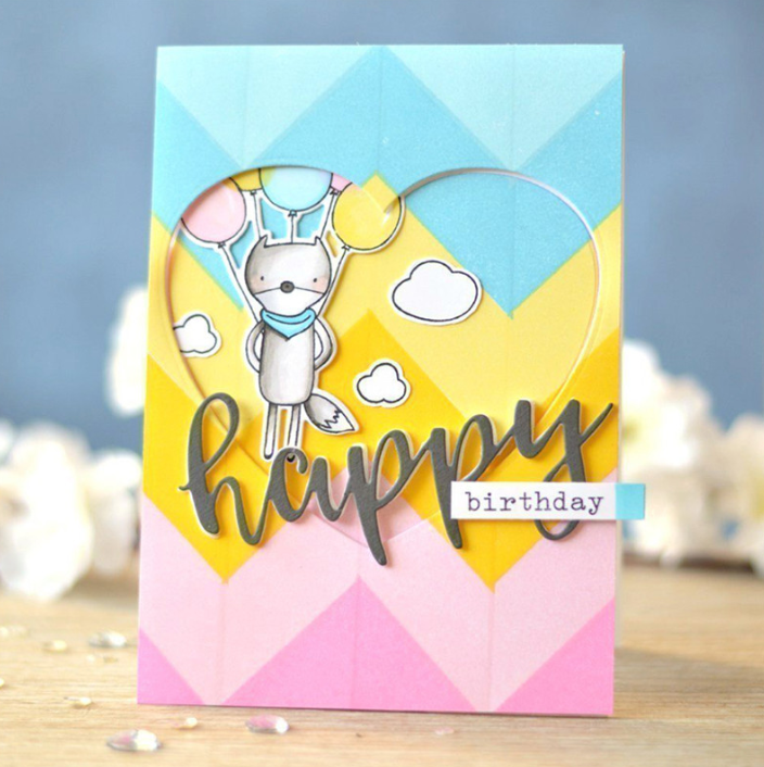 Letter Happy Thank Word Dies Metal Cutting Dies - Lusy Store