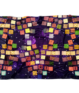 Minecraft Fleece Blanket Minecraft Note Black Blanket Warm And Super Comfortable Best Gift For Kids LS0704 - Lusy Store