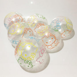 20pcs 12inch Printed Hello kitty Balloons Inflatable Transparent Cartoon Latex Balloons - Lusy Store