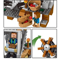 261pcs MY WORLD Minecrafted Model building Blocks Mine equipment Compatible With Legoe - Lusy Store