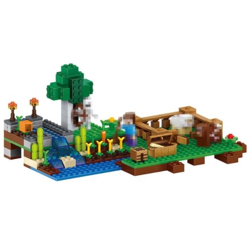 262pcs Model Building Blocks for Toddlers My World Enlighten Action Figure Toys Compatible - Lusy Store