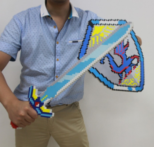 Minecraft sword and shield 2 pcs - Lusy Store