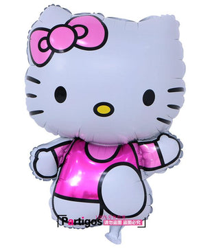 33pcs/lot Pink Unicorn Color Happy Birthday Letter Hello Kitty balloons Baby Shower Party Background Wall Decoration - Lusy Store