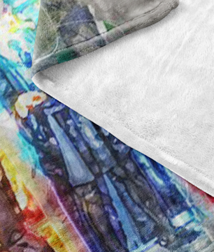 Harry Potter Fleece Blanket Grunge Grey Blanket Warm And Super Comfortable Best Gift For Kids - Lusy Store