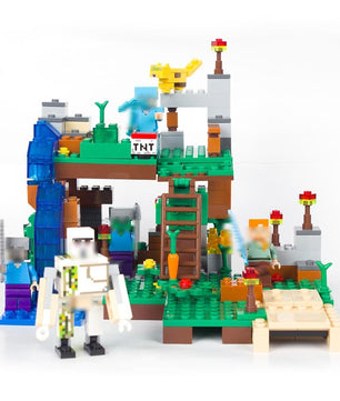 378pc 4 in 1 Educational Toys for Children Gift Compatible Lego Minecraft Building Blocks - Lusy Store