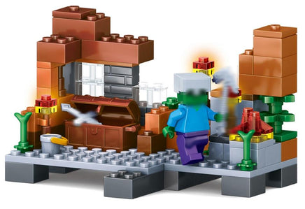 378pc 4 in 1 Educational Toys for Children Gift Compatible Lego Minecraft Building Blocks - Lusy Store