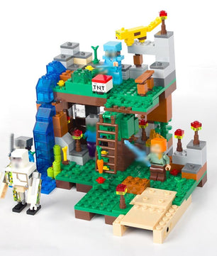 378pc 4 in 1 Educational Toys for Children Gift Compatible Lego Minecraft Building Blocks - Lusy Store