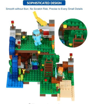 378pcs DIY Model Building Blocks Compatible Legoed Minecrafted City Sets Animal Action - Lusy Store