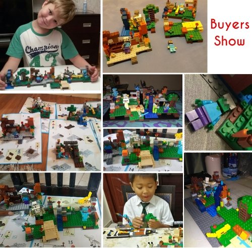 378pcs DIY Model Building Blocks Compatible Legoed Minecrafted City Sets Animal Action - Lusy Store