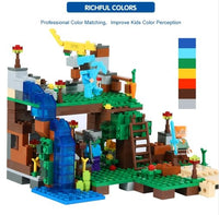 378pcs DIY Model Building Blocks Compatible Legoed Minecrafted City Sets Animal Action - Lusy Store