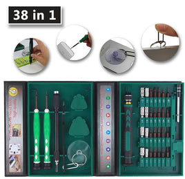 38 in 1 Screwdriver Set Precision Repair Tools Box Kit - Lusy Store