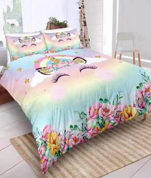 3D Digital Unicorn Bedding Sets Duvet Cover Microfiber Kids Bedding Sets Twin/Full/Queen/King Size - Lusy Store
