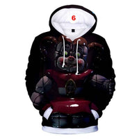 3D Hoodies Five Nights at Freddy Fashion Autumn Hooded Five Nights at Freddy's - Lusy Store