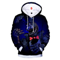 3D Hoodies Five Nights at Freddy Fashion Autumn Hooded Five Nights at Freddy's - Lusy Store