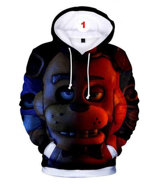 3D Hoodies Five Nights at Freddy Fashion Autumn Hooded Five Nights at Freddy's - Lusy Store
