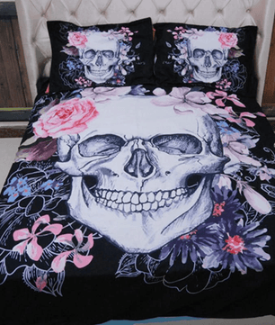 3D Skull Bedding Set - Lusy Store