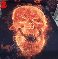 3D Skull Bedding set - Lusy Store
