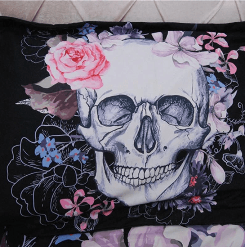 3D Skull Bedding Set - Lusy Store