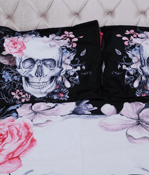 3D Skull Bedding Set - Lusy Store