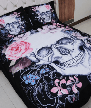 3D Skull Bedding Set - Lusy Store