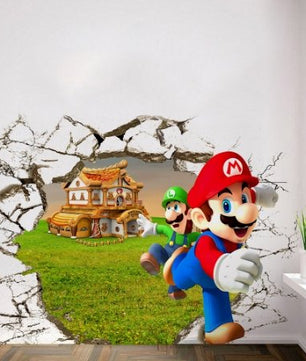3D Super Mario Bro Wall Sticker Home Decor - Lusy Store