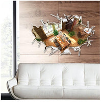 3D Wall Stickers For Bathroom Living Room Unique - Lusy Store