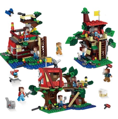 461pcs Minecraft MY World 3 types of Deformation Building Blocks set brick action figures - Lusy Store