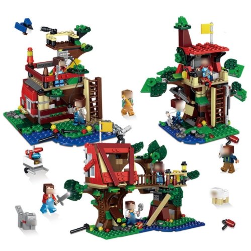 461pcs Minecraft MY World 3 types of Deformation Building Blocks set brick action figures - Lusy Store