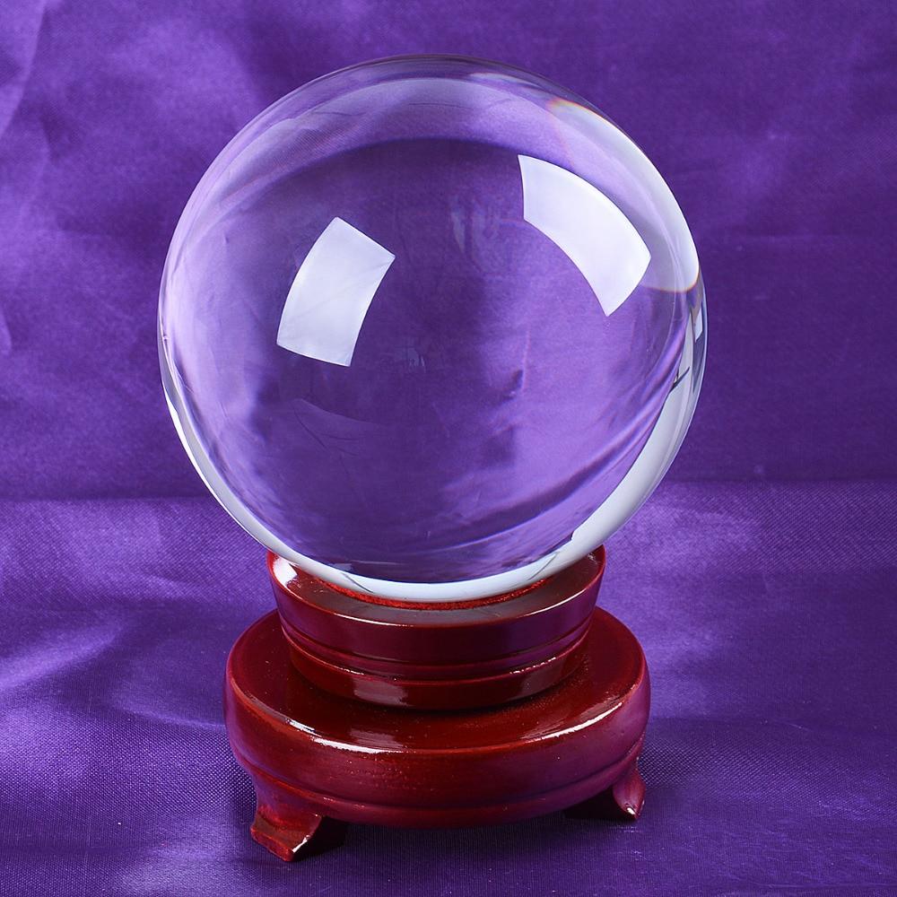 4.7 inches Rare Clear Asian Quartz feng shui ball Crystal Ball Sphere Fashion Table Decor Good Luck Ball - Lusy Store