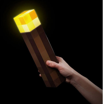 Hand Held or Wall Mount Room Decoration Or Weapons Original LED Minecraft Light Night Wall Torch Christmas Toys Lamp - Lusy Store