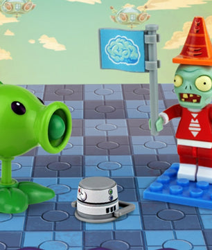 4pcs Plants vs Zombies Twist model building - Lusy Store