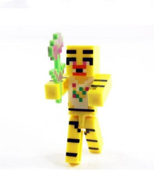 4pcs/set Minecraft Five Nights At Freddy's 4 FNAF Foxy Chica Bonnie Freddy 7 CM PVC - Lusy Store